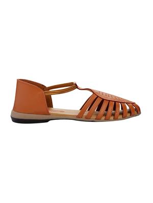tan closed back sandal - 14150818 - Standard Image - 2