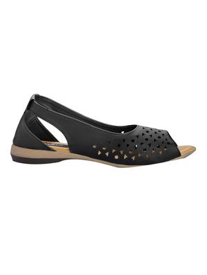 black back strap sandal - 14150822 - Standard Image - 2