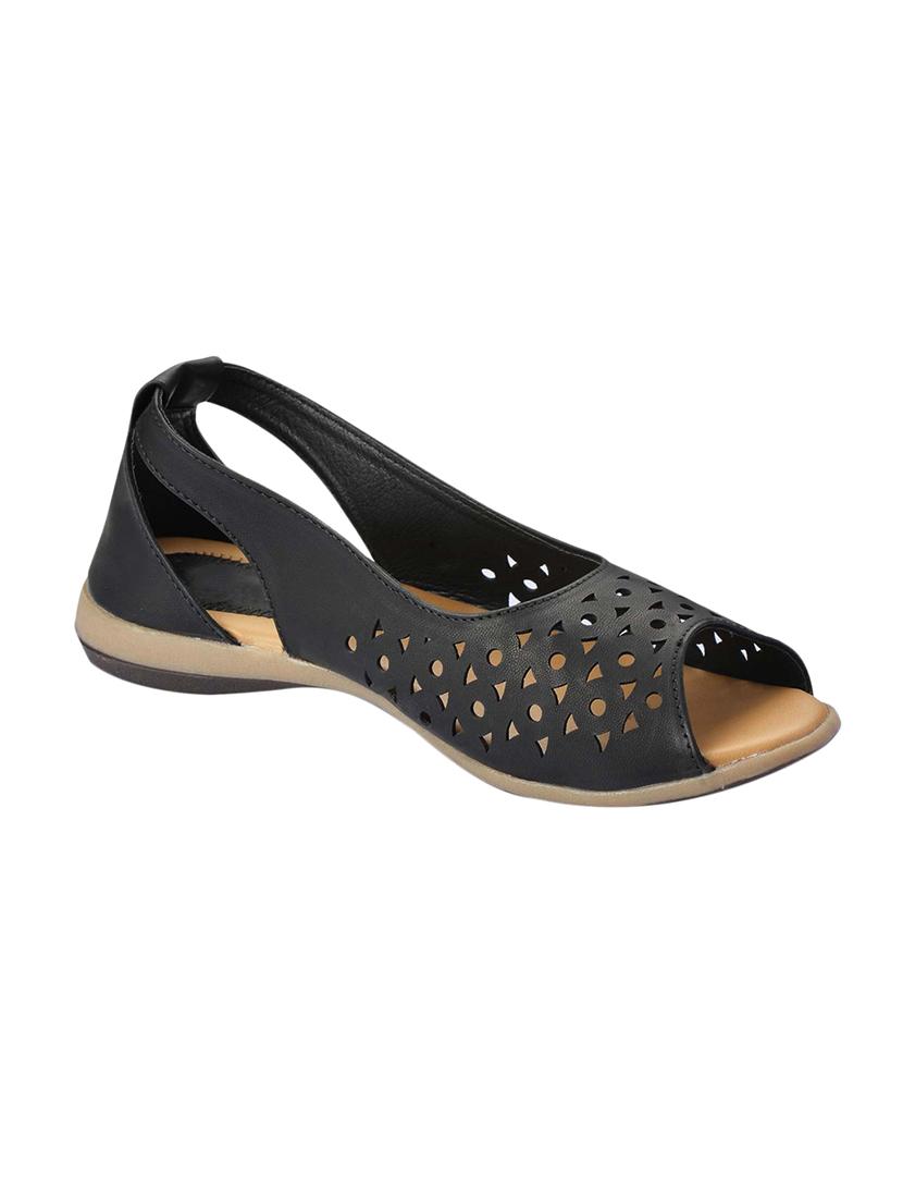 black back strap sandal - 14150822 - Zoom Image - 1