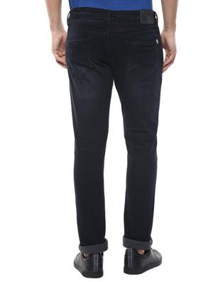 blue cotton washed jeans - 14154267 - Standard Image - 3