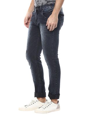 dark blue light washed denim jeans - 14154277 - Standard Image - 2