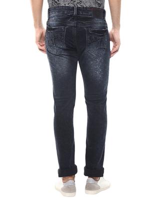dark blue light washed denim jeans - 14154277 - Standard Image - 3