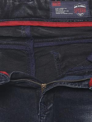 dark blue light washed denim jeans - 14154277 - Standard Image - 4