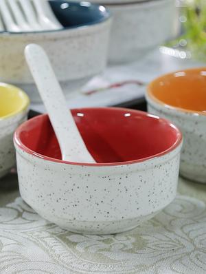 set of 6 ceramic offwhite soup bowls - 14155053 - Standard Image - 3