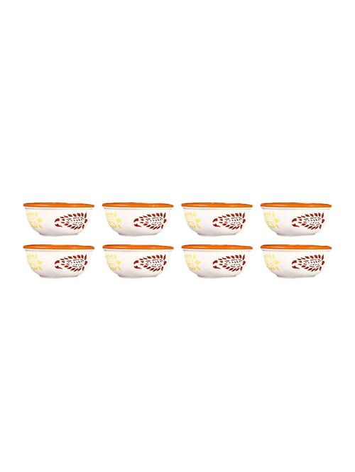 dining dessert bowl ceramic/stoneware in brown boota handmade by caffeine-set of 8 - 14156239 - Very Small Image - 1