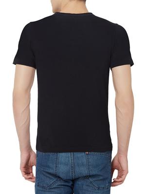 black cotton t-shirt - 14160704 - Standard Image - 3