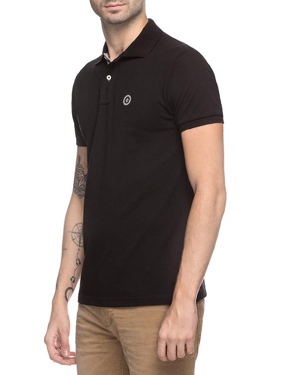 black cotton t-shirt - 14161602 - Zoom Image - 2