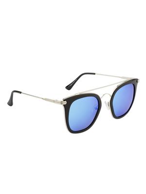 ted smith women aviator sunglasses (ts-17048s_blk-blu) - 14166421 - Standard Image - 2