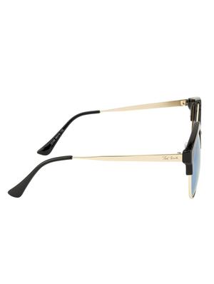 ted smith women aviator sunglasses (ts-17139s_blk-blu) - 14166425 - Standard Image - 3