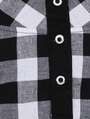 black cotton straight top - 14167941 - Standard Image - 4