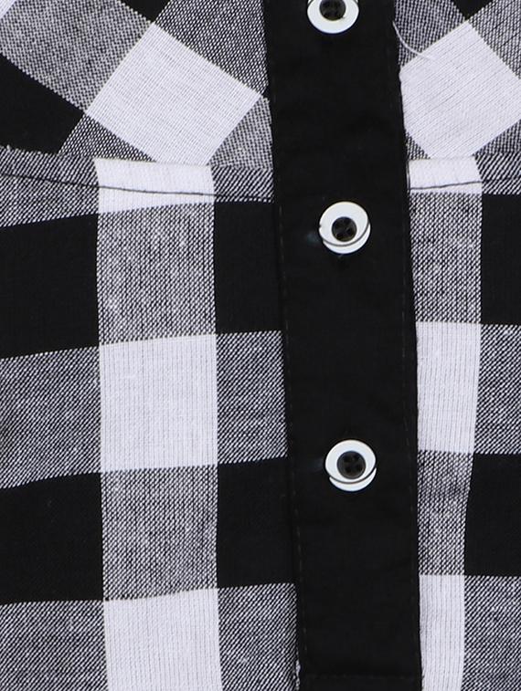 black cotton straight top - 14167941 - Zoom Image - 4