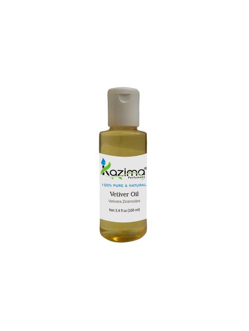 kazima vetiver essential oil (100ml) 100% pure natural & undiluted for skin care & hair treatment - 14168082 - Standard Image - 1