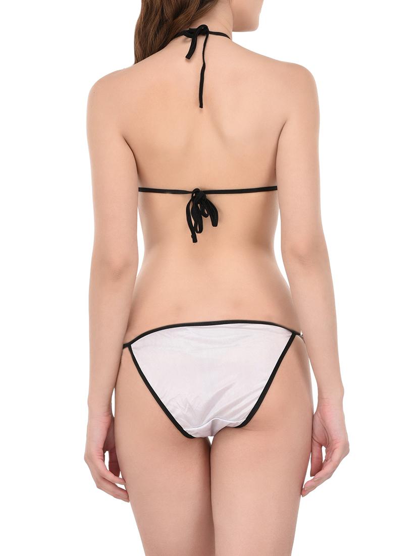 white polyester bikini - 14168480 - Zoom Image - 3