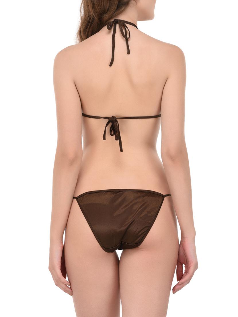 brown polyester bikini - 14168496 - Zoom Image - 3