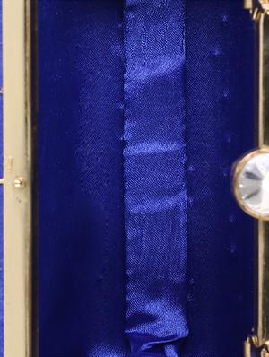 blue metal clutch - 14170575 - Standard Image - 3
