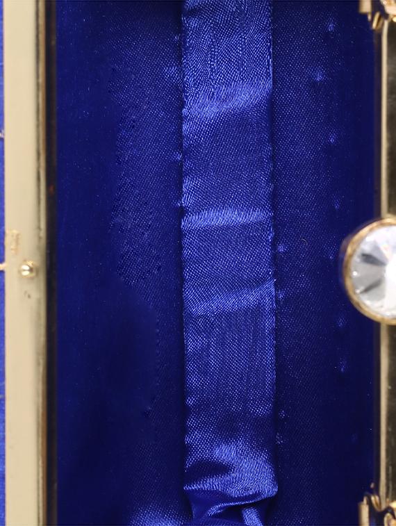 blue metal clutch - 14170575 - Zoom Image - 3