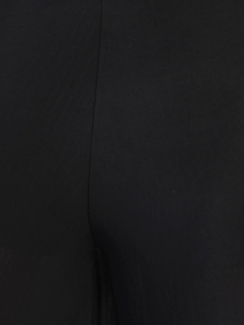solid black poly spandex palazzo - 14171318 - Zoom Image - 4