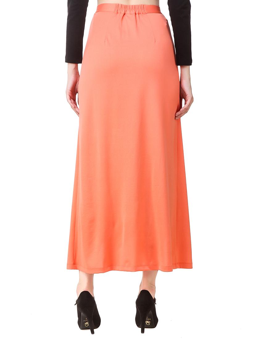 button down double slit skirt - 14171922 - Zoom Image - 3