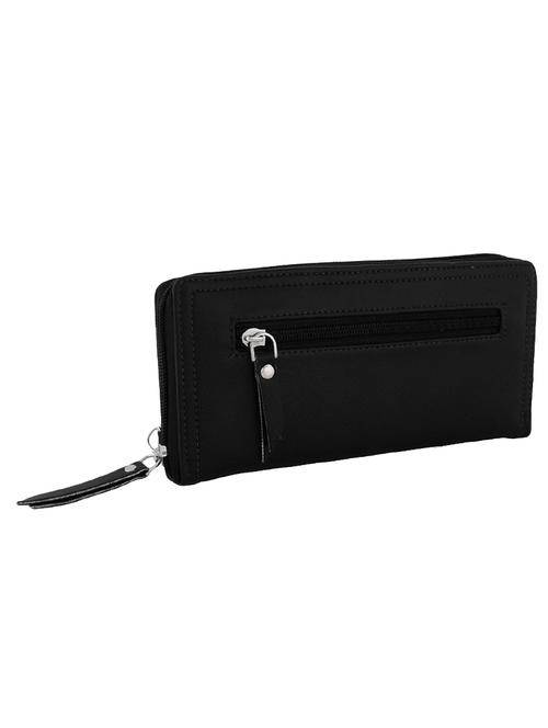 black leatherette  regular clutch - 14172621 -  Standard Image - 0