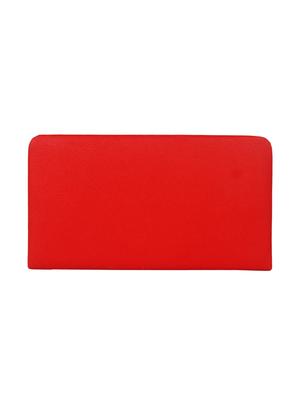red leatherette regular clutch - 14173688 - Standard Image - 2