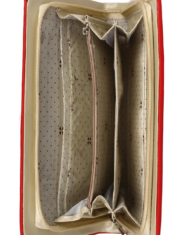 red leatherette regular clutch - 14173688 - Zoom Image - 3
