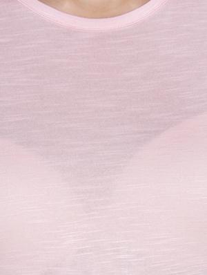pink viscose crop top - 14174702 - Standard Image - 4