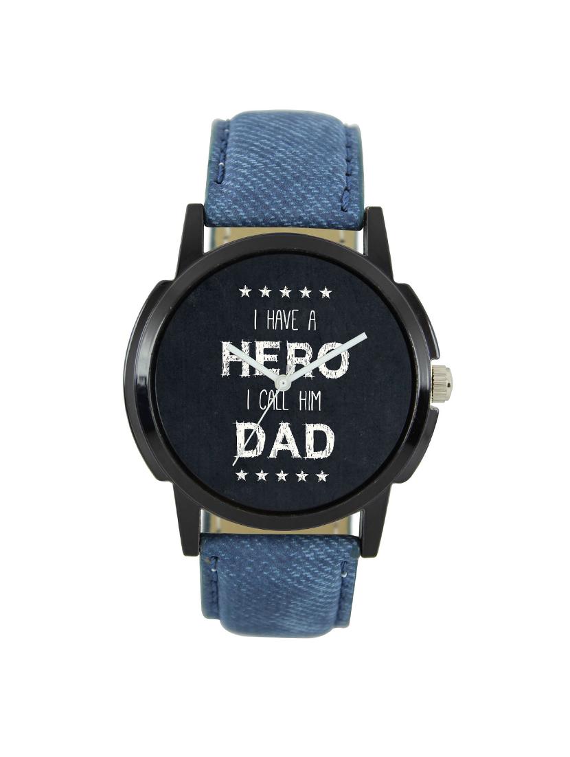lr0007 fashion jagat round dial blue analog wrist watch - 14174836 - Zoom Image - 1