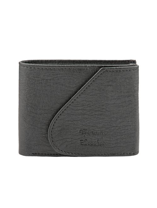 black leatherette wallet - 14178861 - Standard Image - 1