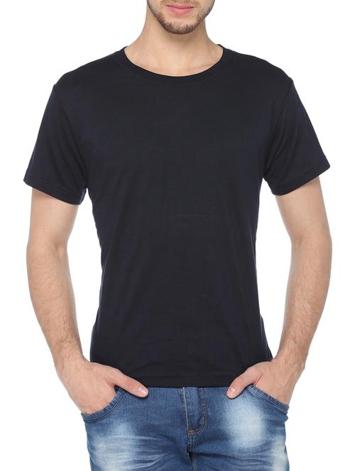 black cotton t-shirt - 14181455 - Standard Image - 1