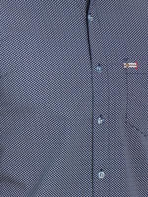 blue cotton casual shirt - 14181562 - Standard Image - 5