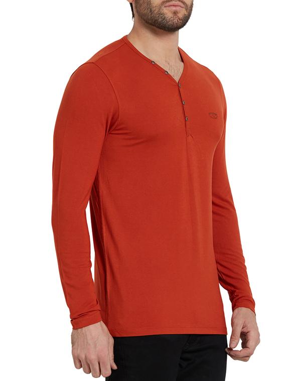 orange cotton t-shirt - 14181665 - Zoom Image - 2