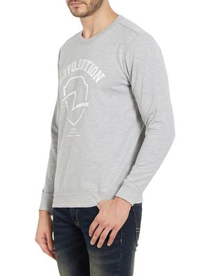 grey cotton t-shirt - 14181680 - Standard Image - 2