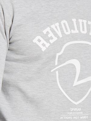 grey cotton t-shirt - 14181680 - Standard Image - 4