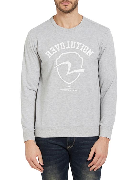 grey cotton t-shirt - 14181680 - Zoom Image - 1