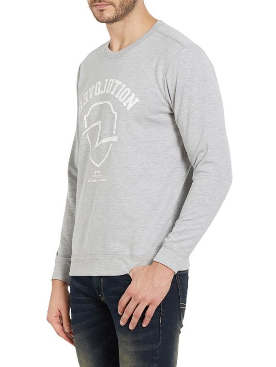 grey cotton t-shirt - 14181680 - Zoom Image - 2