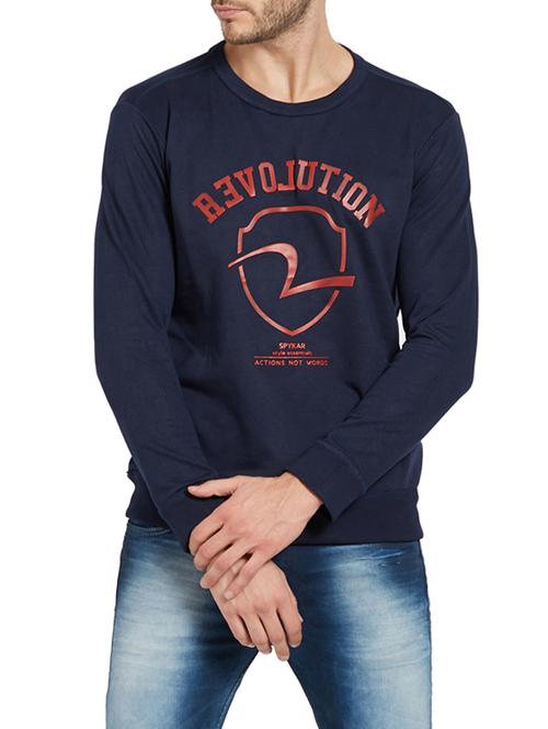 blue cotton t-shirt - 14181681 - Standard Image - 1