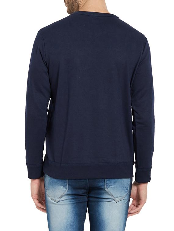 blue cotton t-shirt - 14181681 - Zoom Image - 3