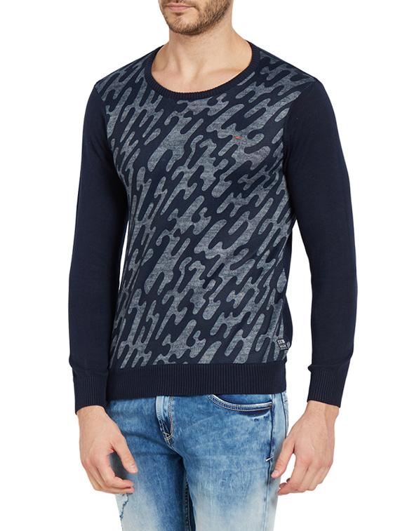 blue cotton t-shirt - 14181689 - Zoom Image - 2
