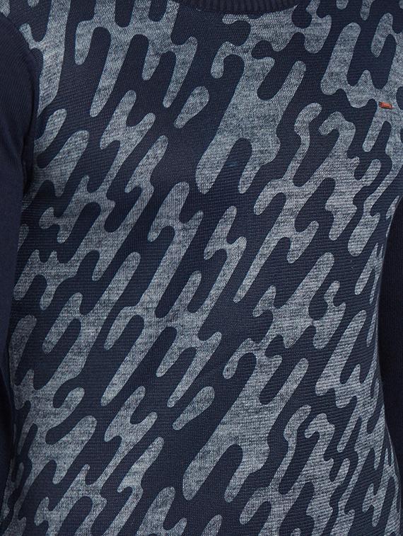 blue cotton t-shirt - 14181689 - Zoom Image - 4