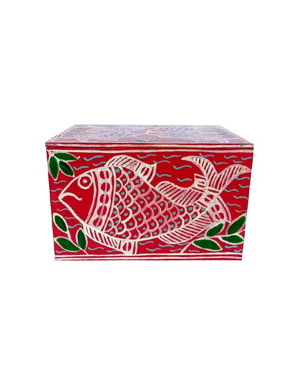 cute fish wooden box - 14181988 - Zoom Image - 2