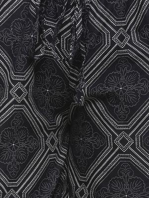 black cotton palazzos - 14185016 - Standard Image - 4