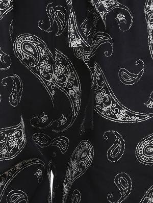 black printed cotton palazzo - 14185021 - Standard Image - 4
