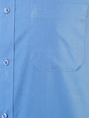 blue cotton formal shirt - 14185457 - Standard Image - 3