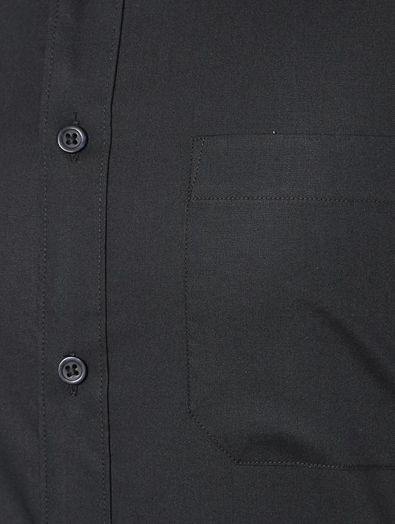 black cotton formal shirt - 14185470 - Zoom Image - 3