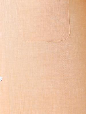 orange cotton formal shirt - 14185838 - Standard Image - 3