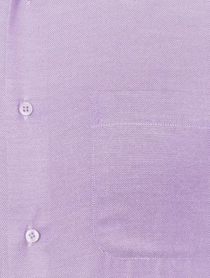 purple cotton formal shirt - 14185839 - Standard Image - 3