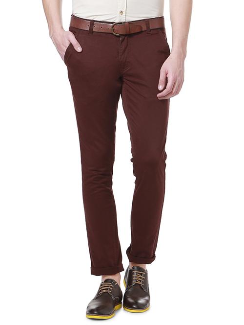 red cotton chino - 14186310 - Standard Image - 1
