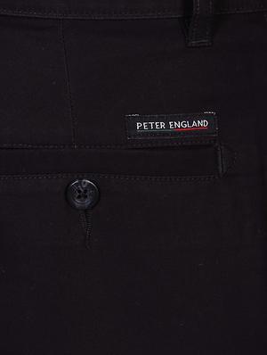 black cotton flat formal trouser - 14188471 - Standard Image - 3