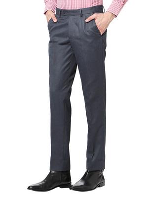 grey polyester blend formal trouser - 14188482 - Standard Image - 2