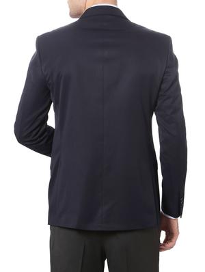 black solid single breasted formal blazer - 14189057 - Standard Image - 2